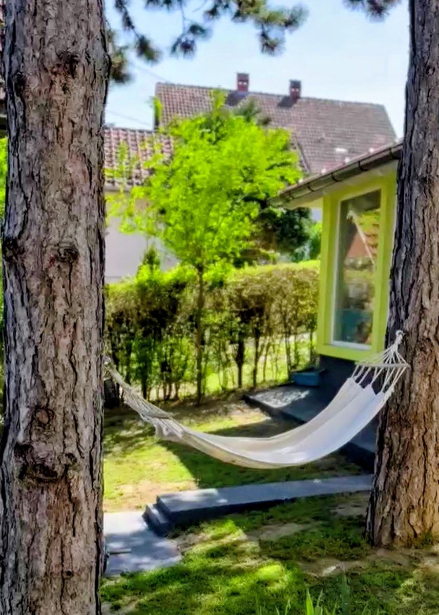 Hängematte im Garten